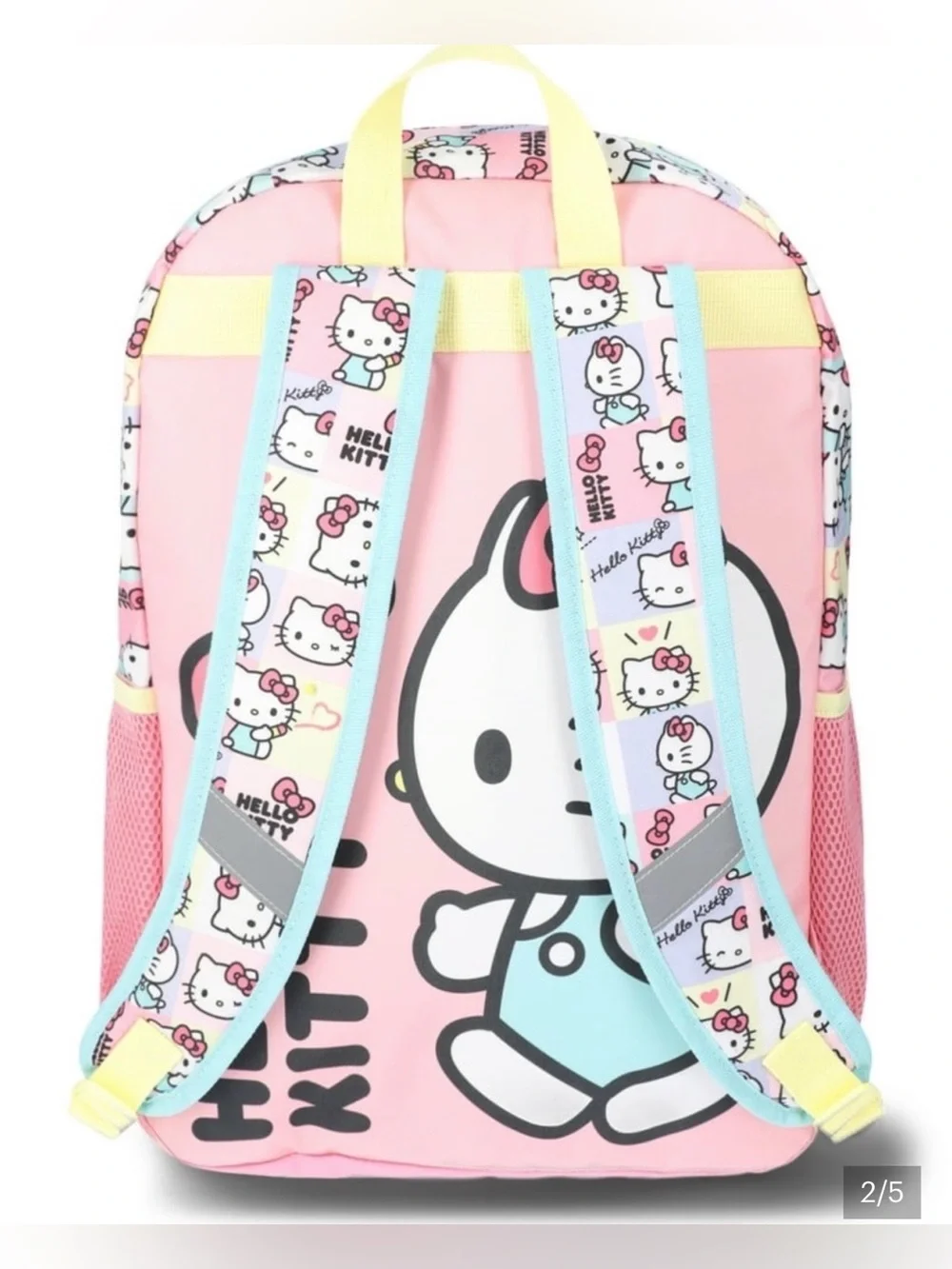 NWT Hello Kitty Girls Teens Pastel Color Backpack and a Lunchbox